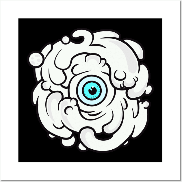 Eye White Hole Wall Art by EYECATC